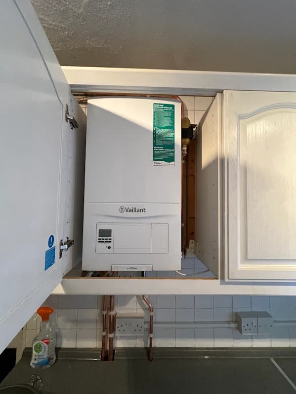 Boiler replacement with Vaillant system